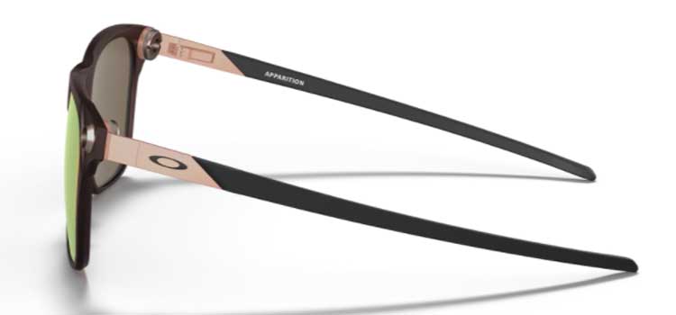 Oakley Apparation Satin Dark Amber Prizm Rose Gold Factory Pilots 